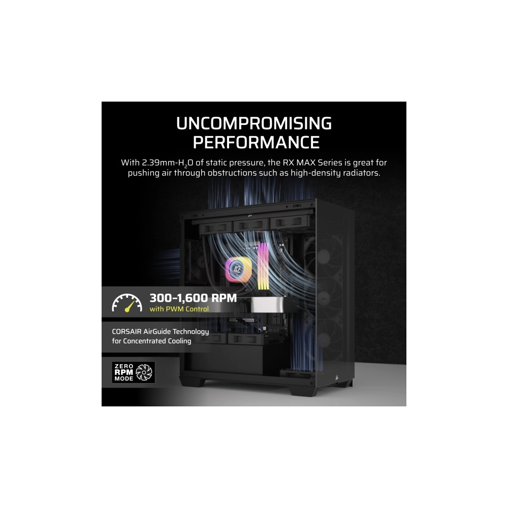 Produktbild för CORSAIR iCUE Link RX140 MAX startpaket
