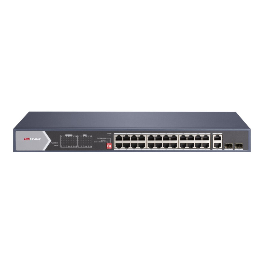 Produktbild för Hikvision Pro Series DS-3E0528HP-E - switch - 28 portar - ohanterad - rackmonterbar