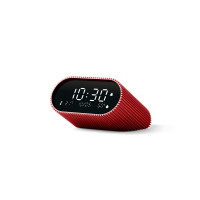 Produktbild för LEXON Ray Clock, Digital väckarklocka, Oval, Röd, Akrylnitri...