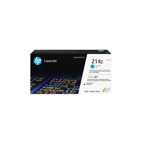 Hewlett-Packard HP 214Z - Ultra High Yield - cyan - original - LaserJet - tonerkassett (W2141Z)