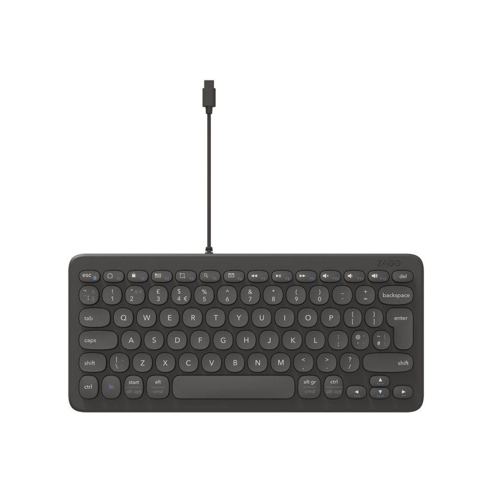 Produktbild för ZAGG Connect 12C - tangentbord - QWERTY - Nordisk Inmatningsenhet