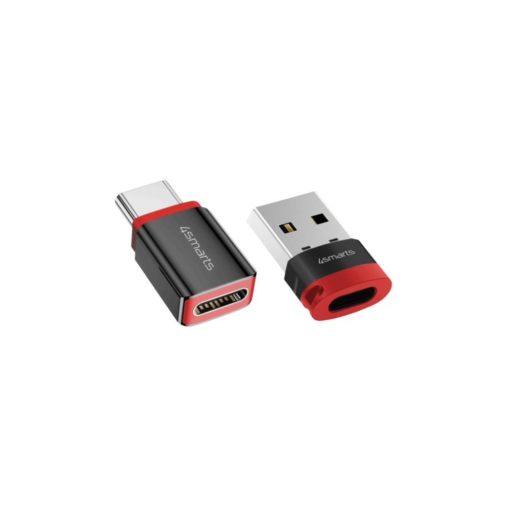 Produktbild för 4smarts 541615, USB Type-A, USB Type-C, Manligt / kvinnligt,...
