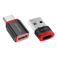 Produktbild för 4smarts 541615, USB Type-A, USB Type-C, Manligt / kvinnligt,...