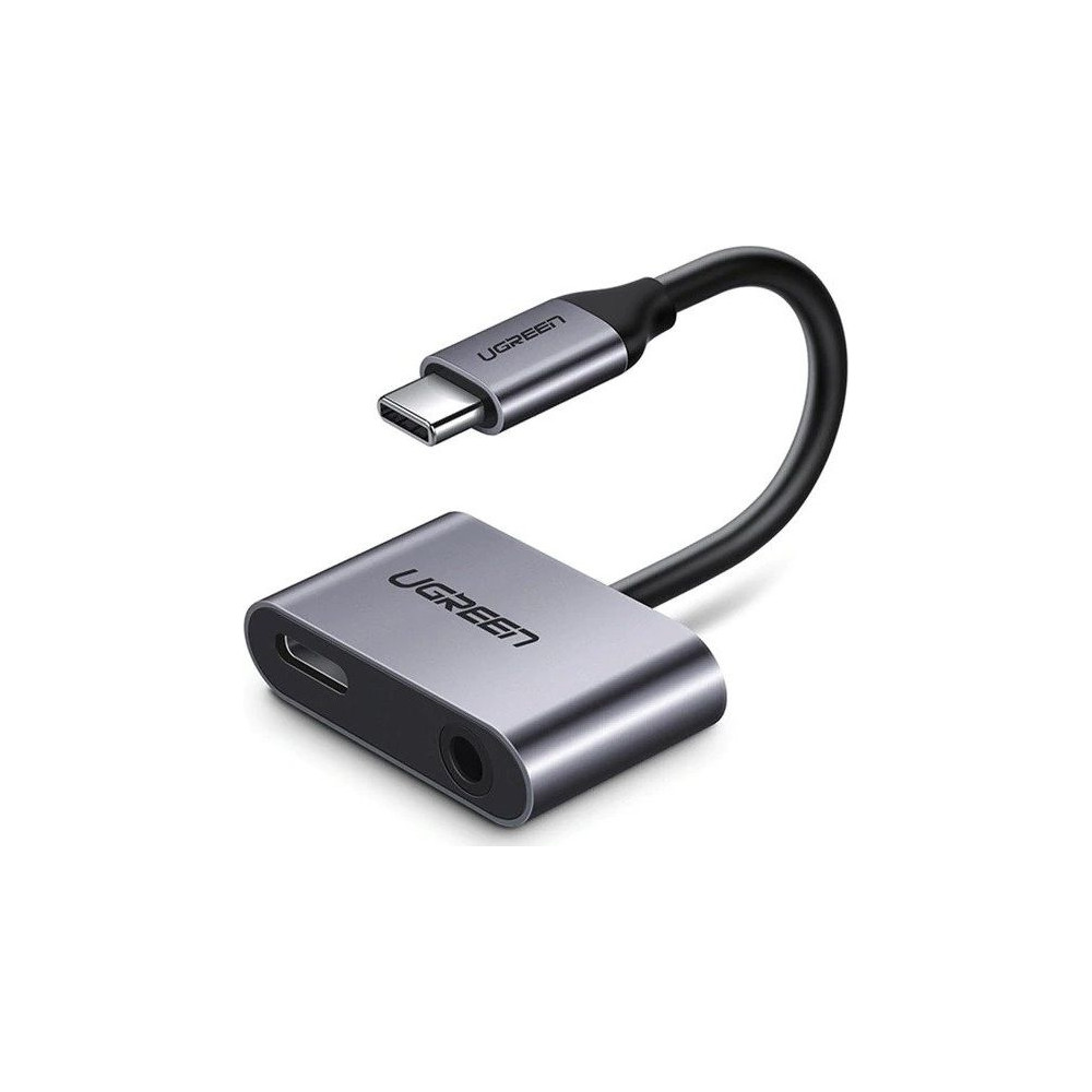 Produktbild för Ugreen 50596, USB 3.2 Gen 1 (3.1 Gen 1) Type-C, 3,5mm, USB 3...