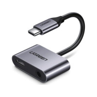 Produktbild för Ugreen 50596, USB 3.2 Gen 1 (3.1 Gen 1) Type-C, 3,5mm, USB 3...