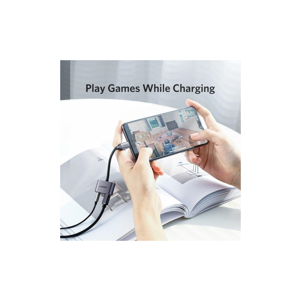 Produktbild för Ugreen 50596, USB 3.2 Gen 1 (3.1 Gen 1) Type-C, 3,5mm, USB 3...