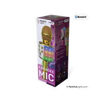 Produktbild för MUSIC Lightning karaoke mic party speaker gold 1200mA electr...