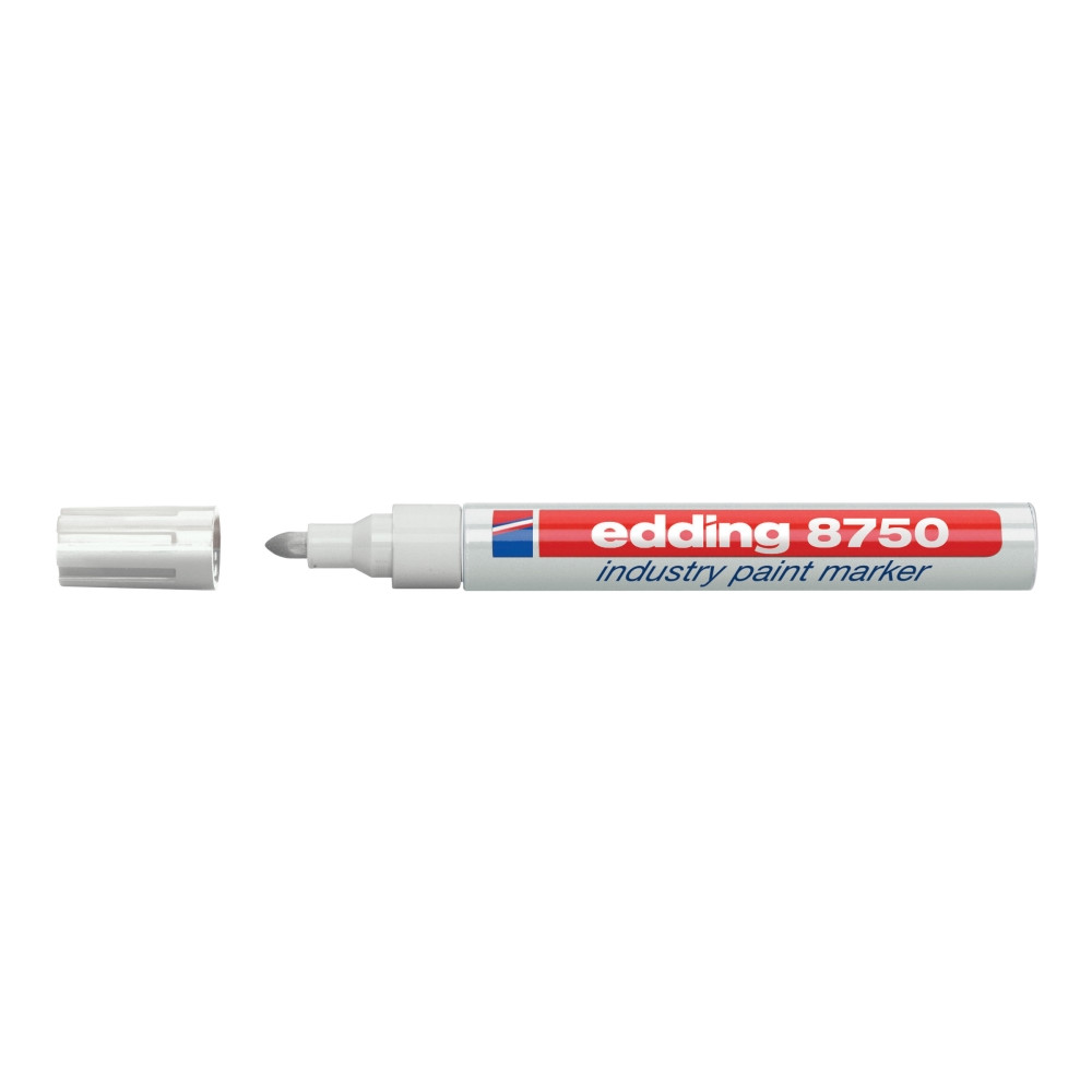 Produktbild för edding 8750 industry paint - markering - vit