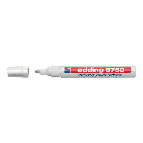 edding edding 8750 industry paint - markering - vit