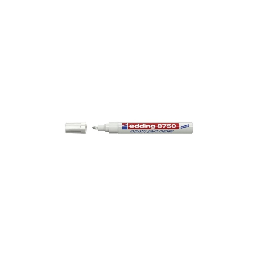 Produktbild för edding 8750 industry paint - markering - vit