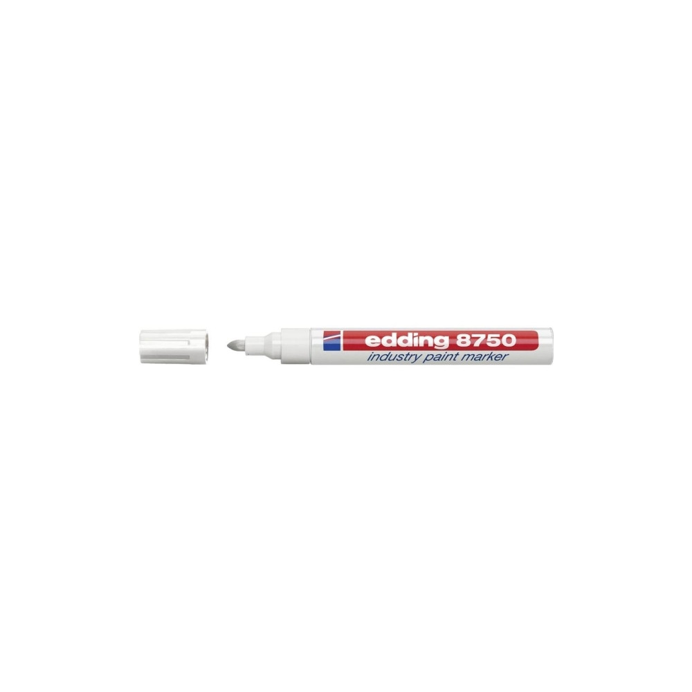 Produktbild för edding 8750 industry paint - markering - vit