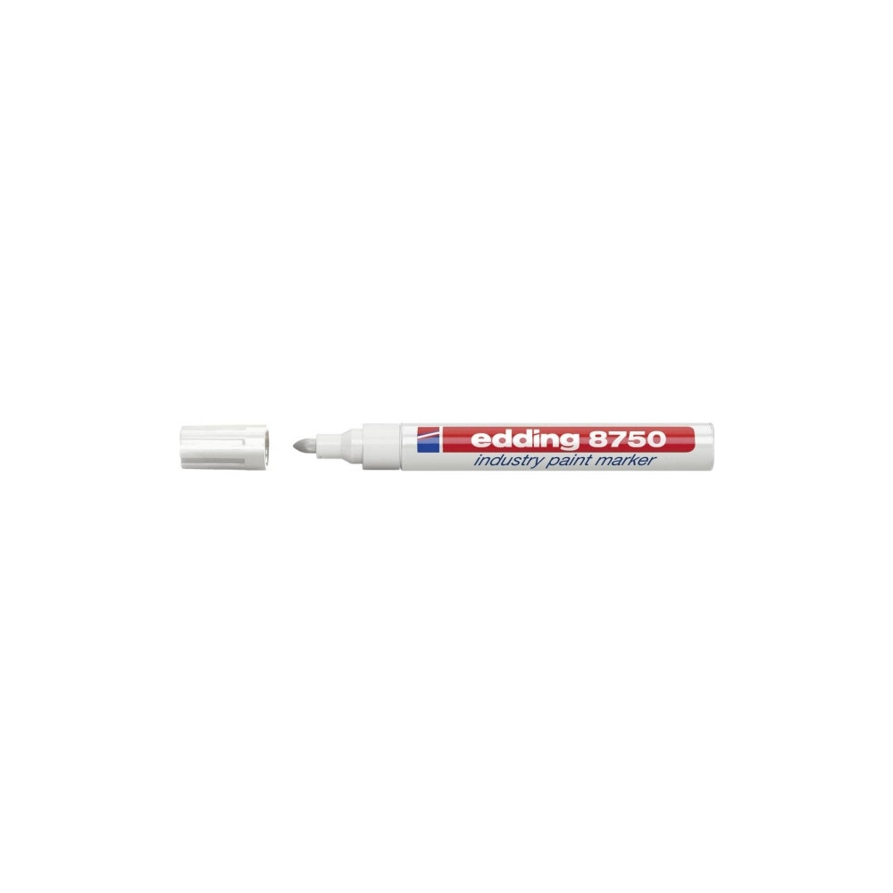 Produktbild för edding 8750 industry paint - markering - vit