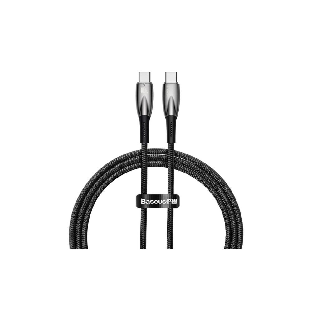 Produktbild för Baseus Glimmer, 1 m, USB C, USB C, USB 3.2 Gen 1 (3.1 Gen 1)...