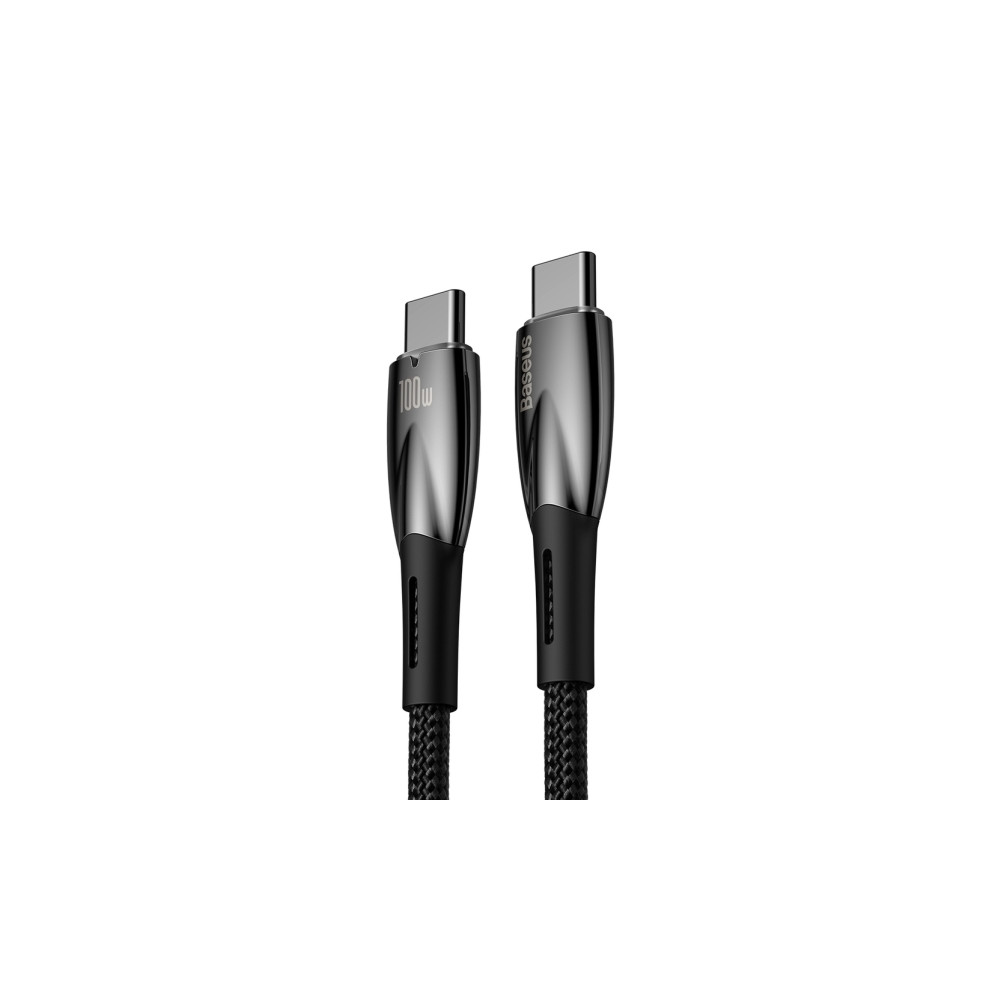Produktbild för Baseus Glimmer, 1 m, USB C, USB C, USB 3.2 Gen 1 (3.1 Gen 1)...