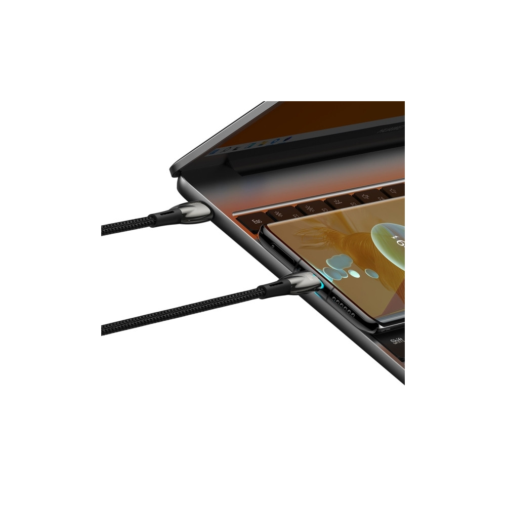 Produktbild för Baseus Glimmer, 1 m, USB C, USB C, USB 3.2 Gen 1 (3.1 Gen 1)...