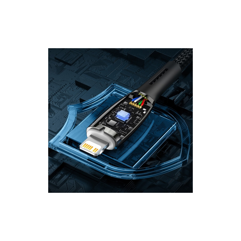 Produktbild för Baseus Glimmer, 1 m, USB C, USB C, USB 3.2 Gen 1 (3.1 Gen 1)...