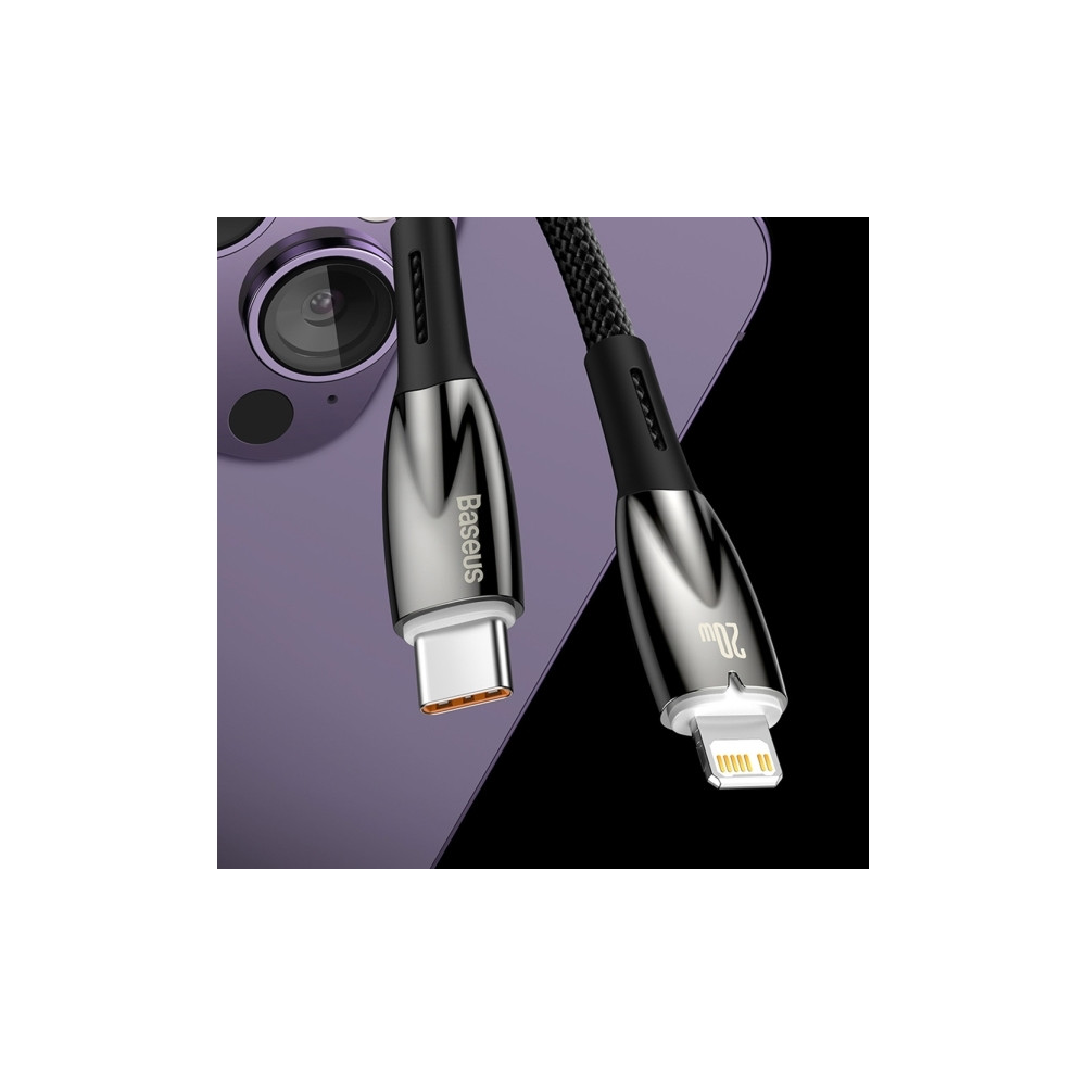 Produktbild för Baseus Glimmer, 1 m, USB C, USB C, USB 3.2 Gen 1 (3.1 Gen 1)...