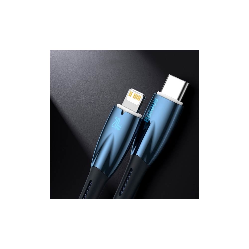 Produktbild för Baseus Glimmer, 1 m, USB C, USB C, USB 3.2 Gen 1 (3.1 Gen 1)...
