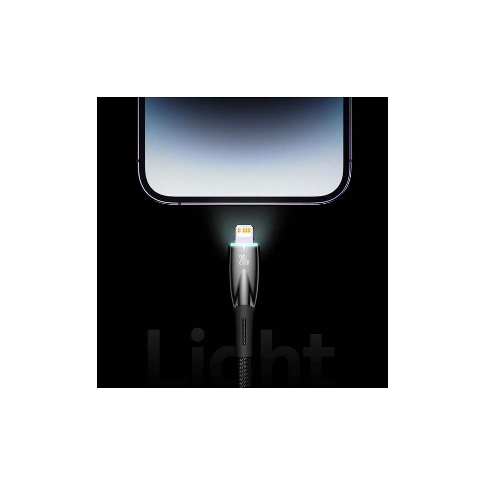 Produktbild för Baseus Glimmer, 1 m, USB C, USB C, USB 3.2 Gen 1 (3.1 Gen 1)...