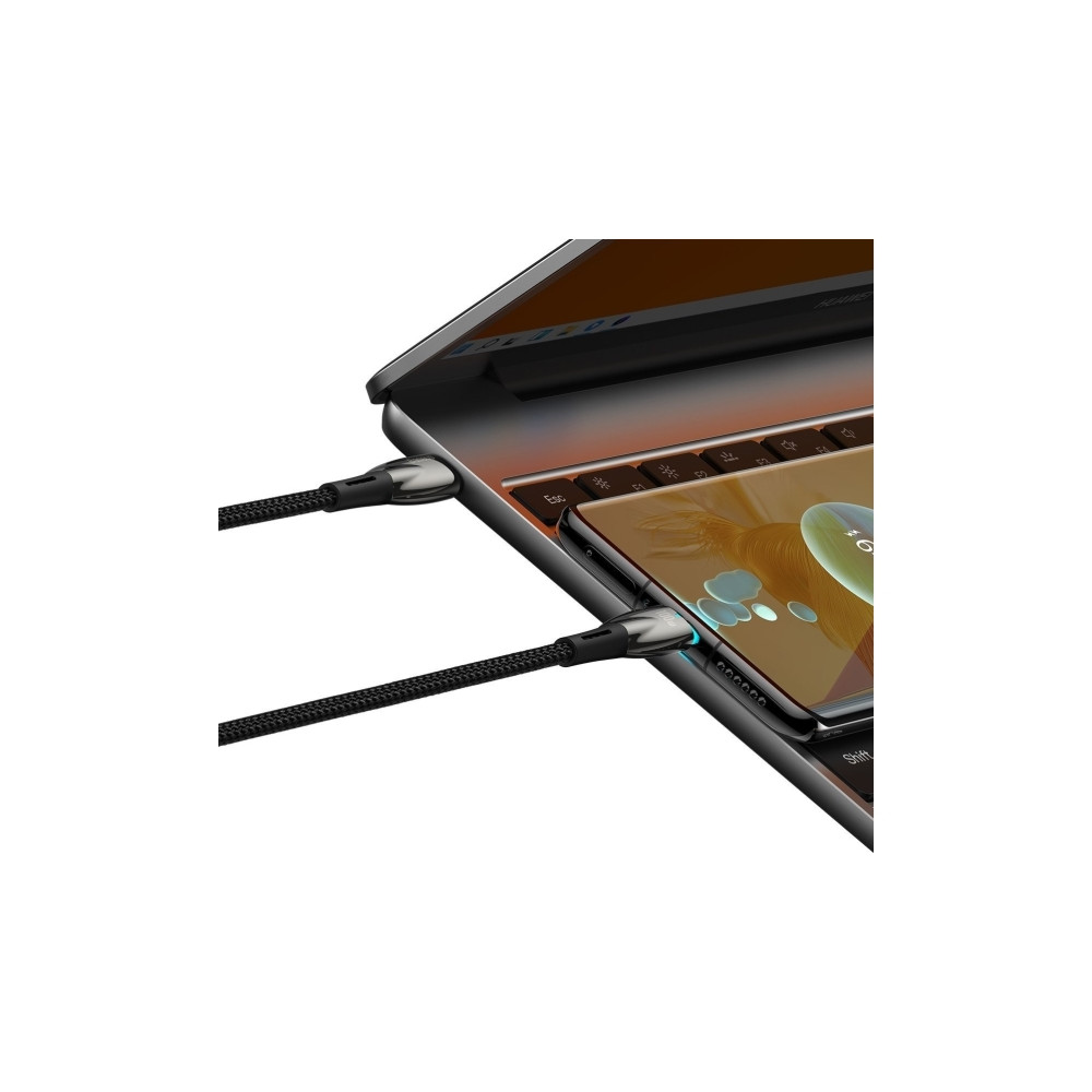 Produktbild för Baseus Glimmer, 1 m, USB C, USB C, USB 3.2 Gen 1 (3.1 Gen 1)...