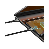 Produktbild för Baseus Glimmer, 1 m, USB C, USB C, USB 3.2 Gen 1 (3.1 Gen 1)...