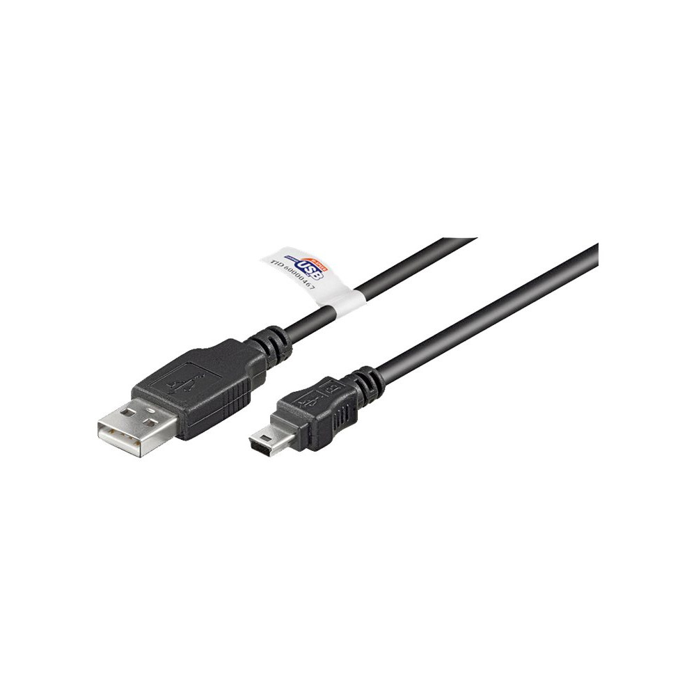 Produktbild för goobay - USB-kabel - mini-USB typ B till USB - 1.8 m