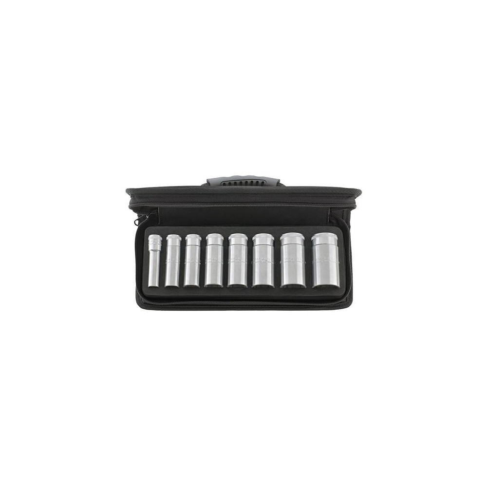 Produktbild för STAHLWILLE 96030212, Hylssats, 8 huvuden, 345 mm, 190 mm, 2,...