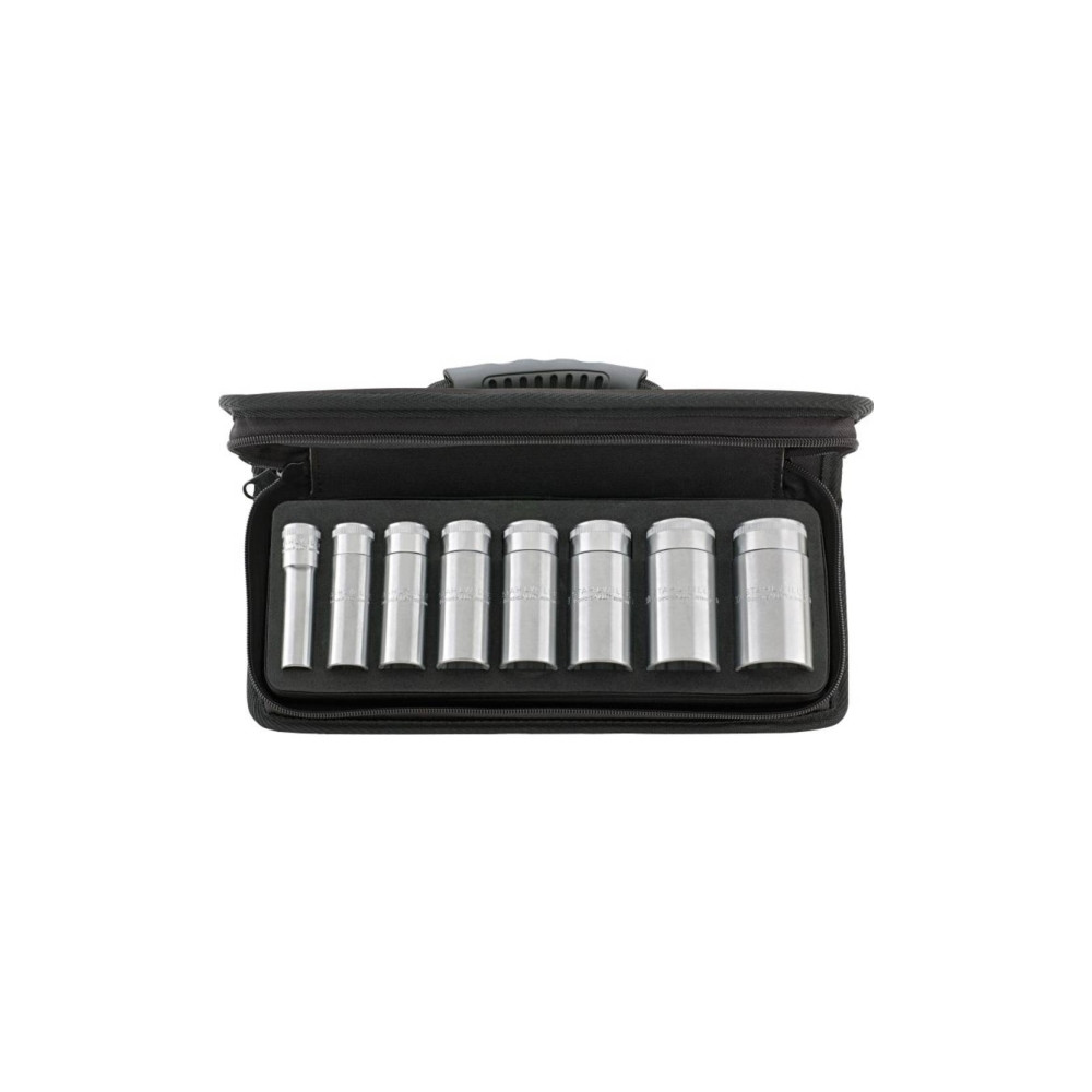 Produktbild för STAHLWILLE 96030212, Hylssats, 8 huvuden, 345 mm, 190 mm, 2,...