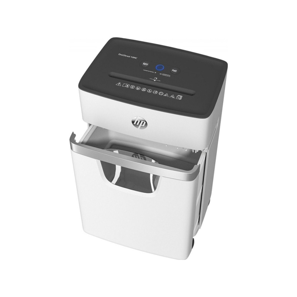 Produktbild för HP OneShred 10MC, Mikrostrimling, 22 cm, 2 mm, 20 l, 65 dB,...