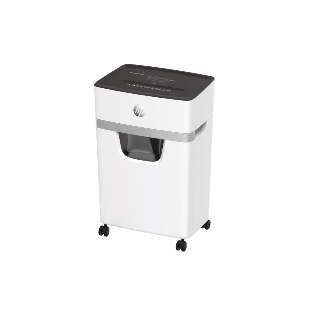 Produktbild för HP OneShred 10MC, Mikrostrimling, 22 cm, 2 mm, 20 l, 65 dB,...