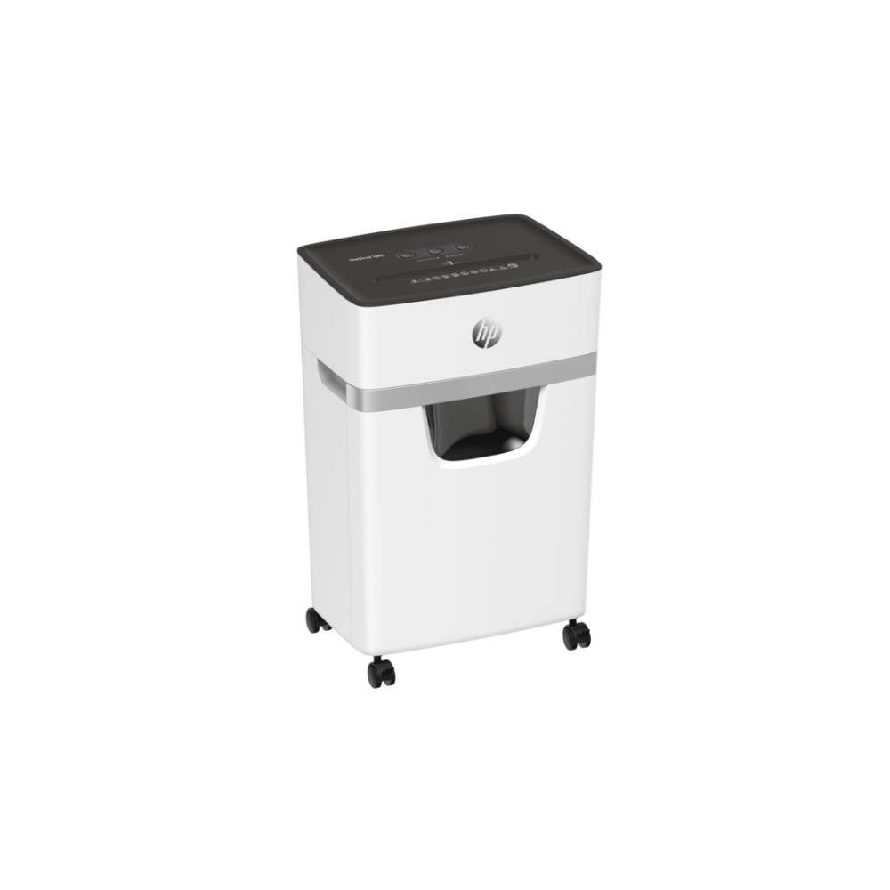 Produktbild för HP OneShred 10MC, Mikrostrimling, 22 cm, 2 mm, 20 l, 65 dB,...