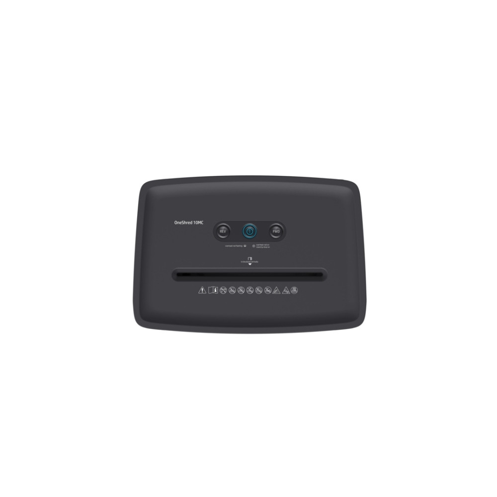 Produktbild för HP OneShred 10MC, Mikrostrimling, 22 cm, 2 mm, 20 l, 65 dB,...