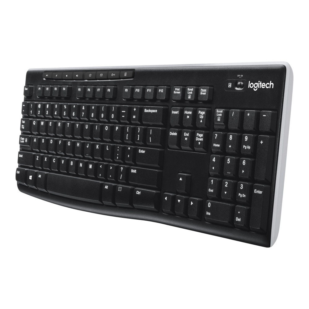 Produktbild för Logitech Wireless Keyboard K270 - tangentbord - tjeckiska Inmatningsenhet