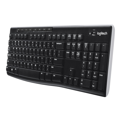 Logitech Logitech Wireless Keyboard K270 - tangentbord - tjeckiska Inmatningsenhet