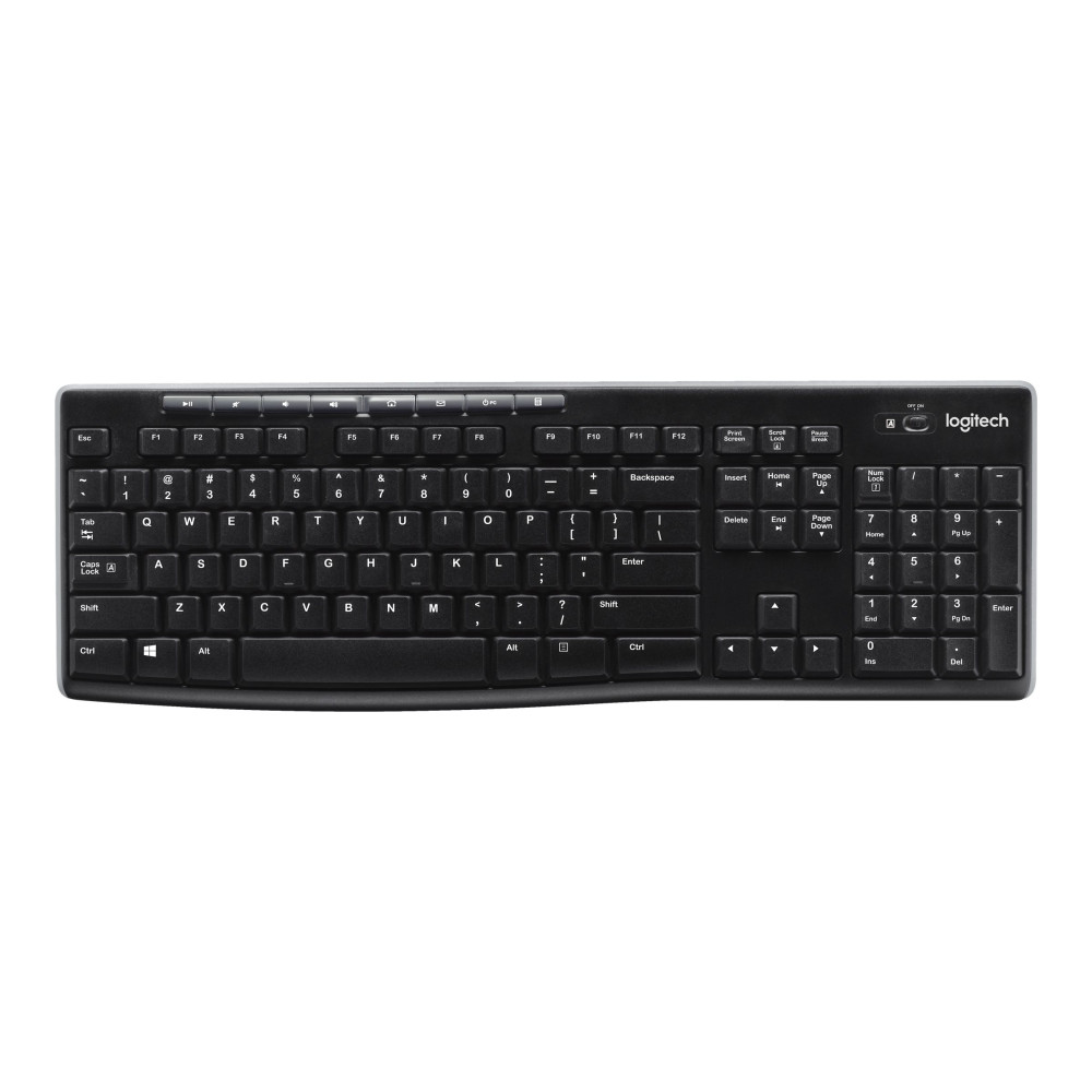 Produktbild för Logitech Wireless Keyboard K270 - tangentbord - tjeckiska Inmatningsenhet