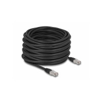 Produktbild för Delock patch-kabel - 20 m - svart
