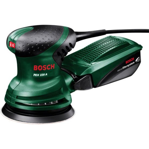Bosch Bosch PEX 220 A, Ångrengörare, Svart, Grön, 24000 OPM, 1,25...