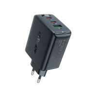 Produktbild för Acefast snabbladdare GaN (2xUSB-C / USB-A) PPS / PD / QC4+ 6...