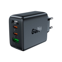 Produktbild för Acefast snabbladdare GaN (2xUSB-C / USB-A) PPS / PD / QC4+ 6...