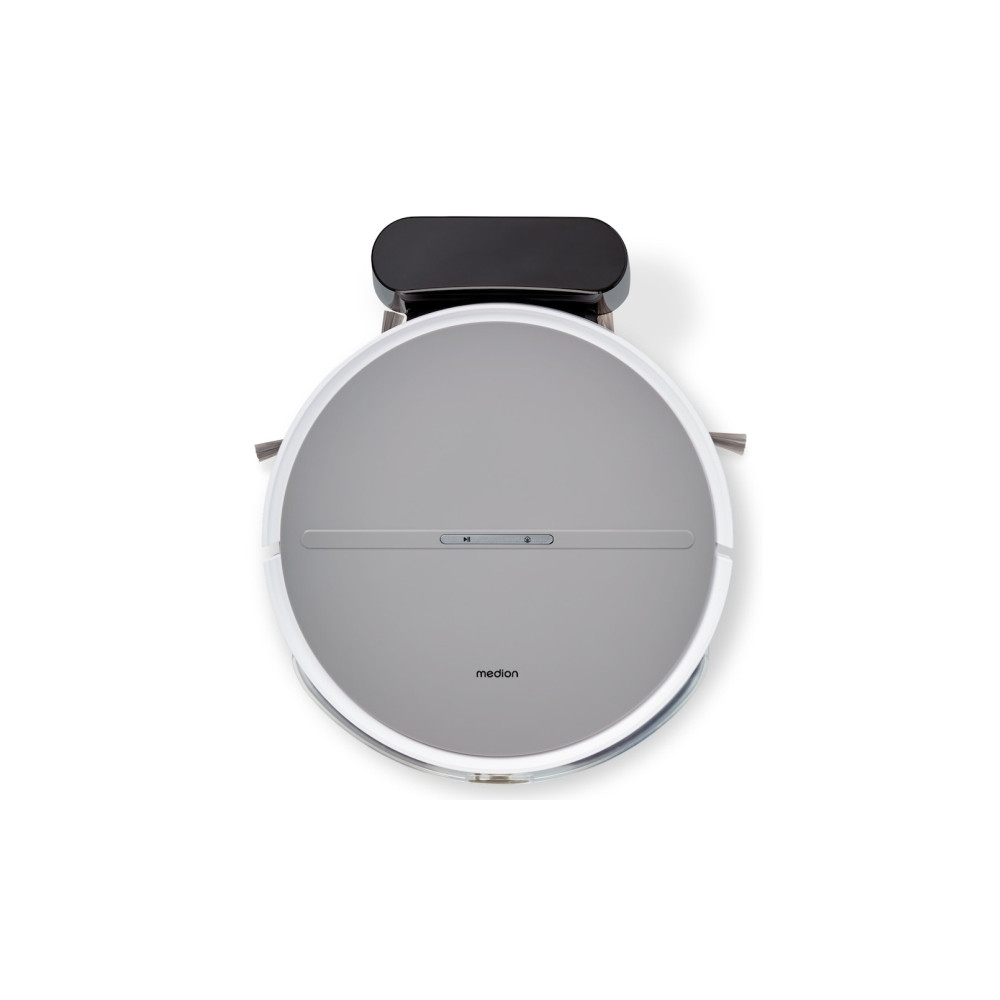 Produktbild för Medion MD18035 E35 SW (vit/grå, robotdammsugare med mopppfun...