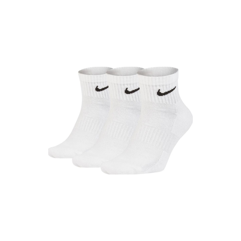Produktbild för Nike Everyday Cushion Ankle strumpor 3-pack unisex vit (38