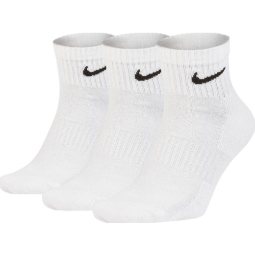 Nike Nike Everyday Cushion Ankle strumpor 3-pack unisex vit (38
