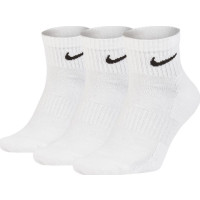Produktbild för Nike Everyday Cushion Ankle strumpor 3-pack unisex vit (38