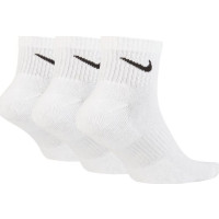 Produktbild för Nike Everyday Cushion Ankle strumpor 3-pack unisex vit (38
