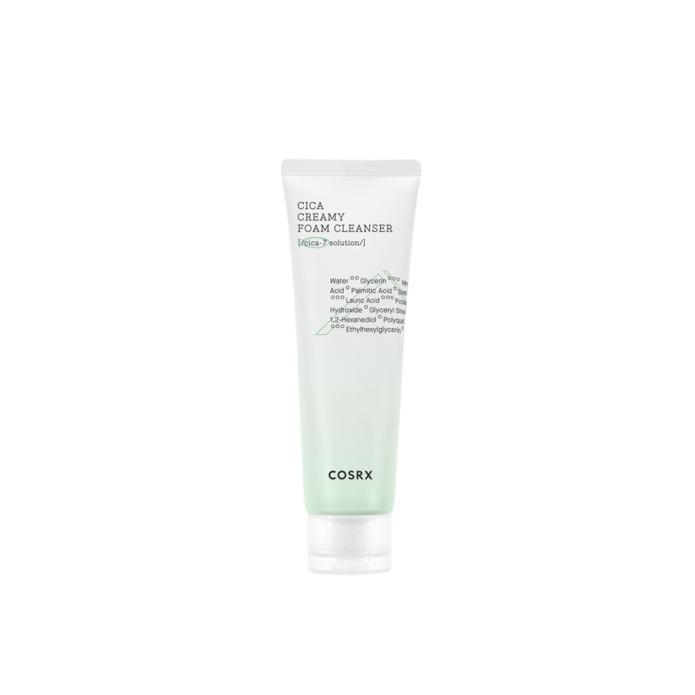 Produktbild för CosRx Pure Fit Cica Creamy Foam Cleanser rengörande skum för...