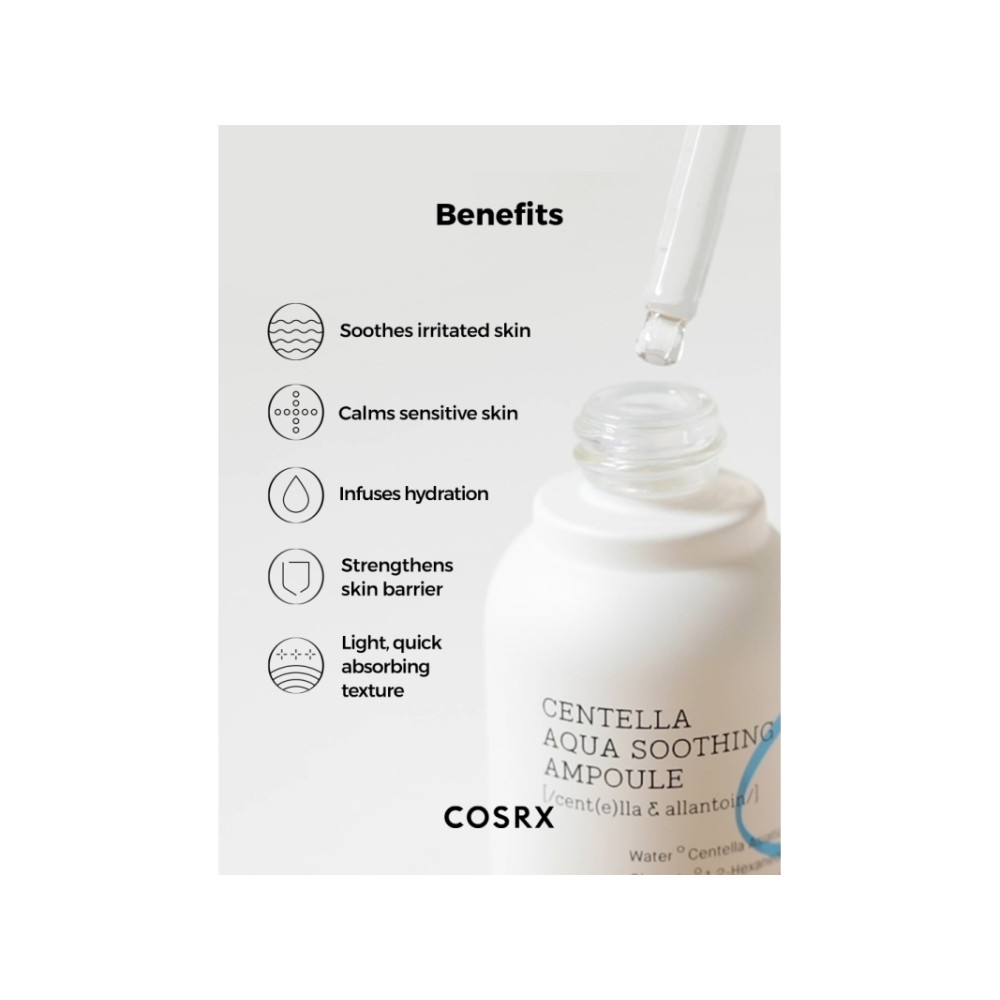 Produktbild för CosRx Hydrium Centella Aqua Soothing Ampoule återfuktande fö...