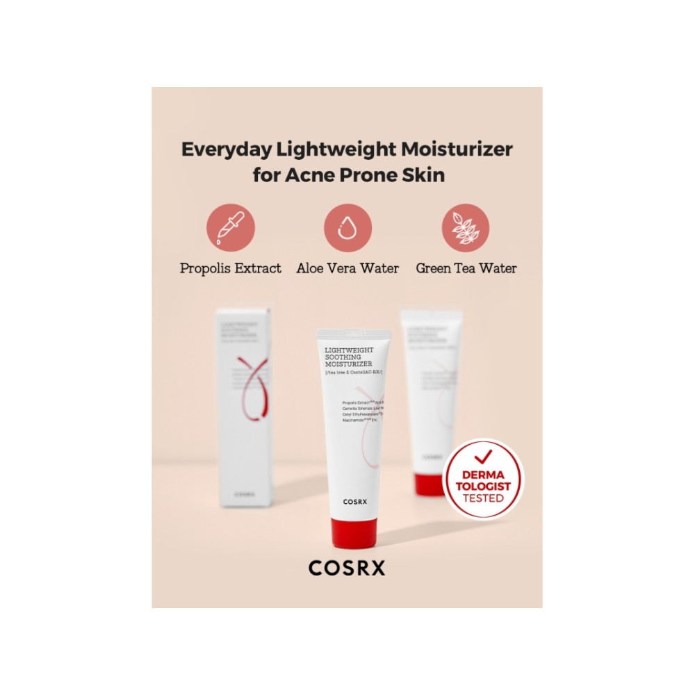 Produktbild för Cosrx Moisturizing Cream Ac Collection Lightweight 20 Soothi...