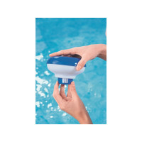 Produktbild för Bestway 58210, Klor/kost dispenser, Blå, Hvid, 69 g, Folieta...