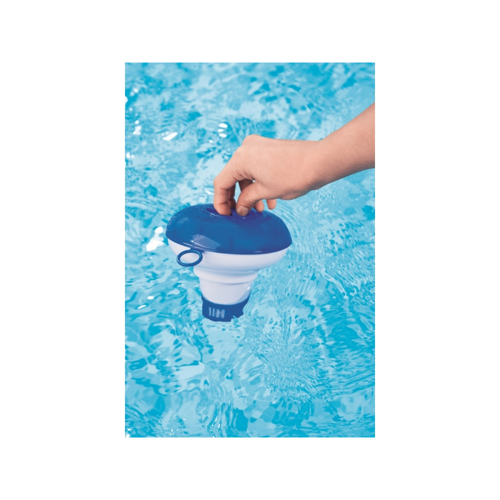 Produktbild för Bestway 58210, Klor/kost dispenser, Blå, Hvid, 69 g, Folieta...