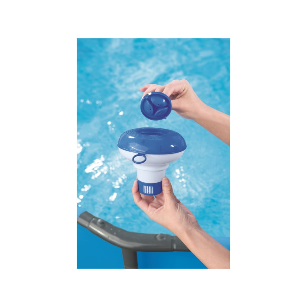 Produktbild för Bestway 58210, Klor/kost dispenser, Blå, Hvid, 69 g, Folieta...